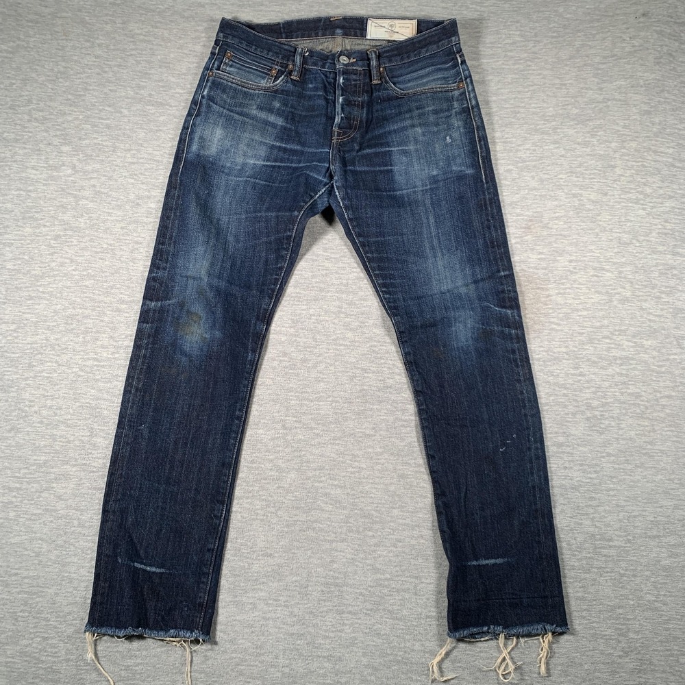 RGT SK Jeans Mens 32x29 (31x29) Blue Slim Fit Skinny Japan Denim Made USA